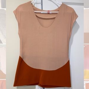 Diane von Furstenberg - Cap Sleeve Blouse